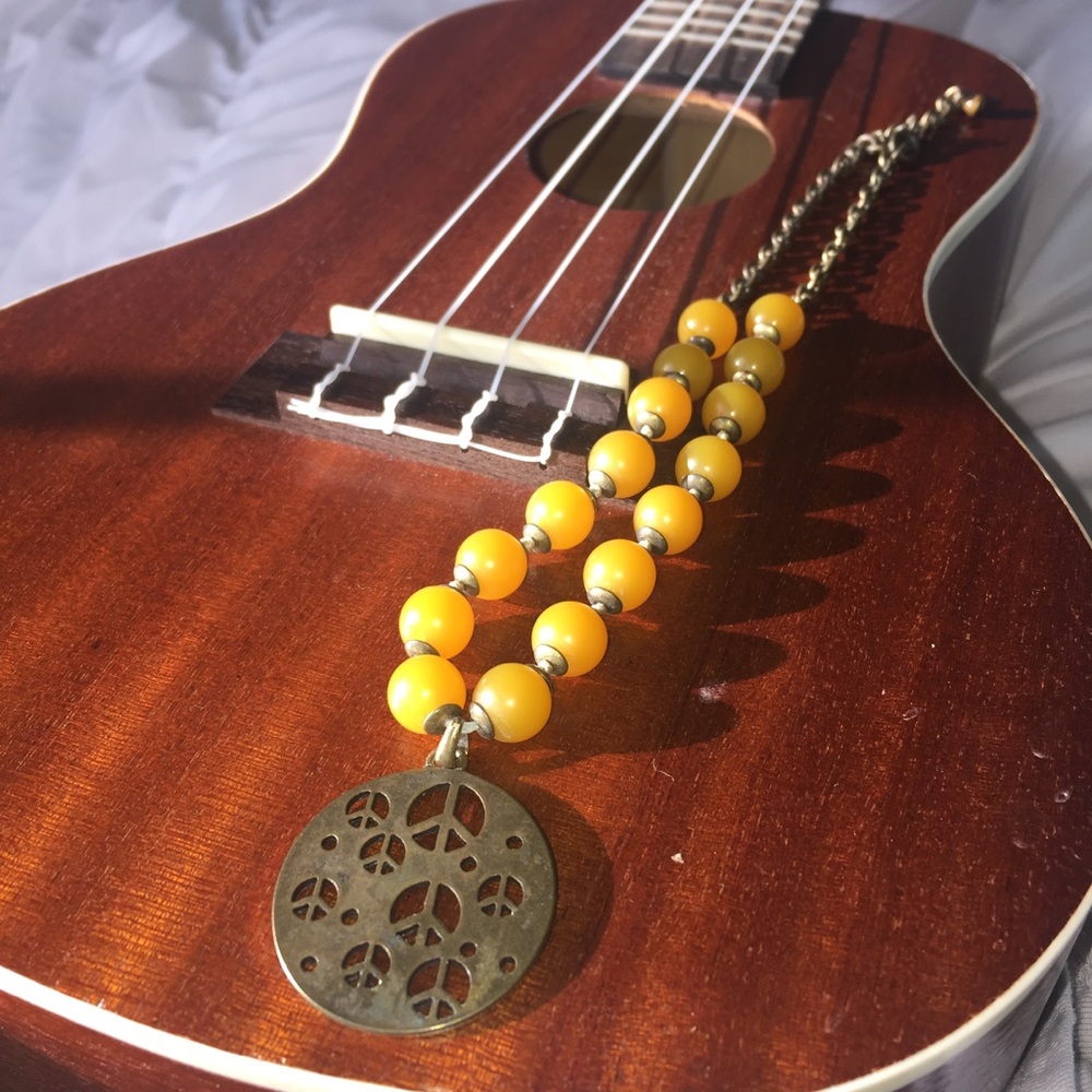 Peace Zen Bead Necklace✌🏽
